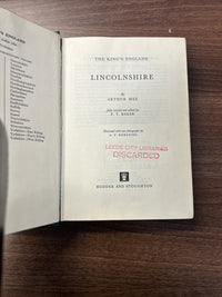 The KING’S ENGLAND : LINCOLNSHIRE 1970 Hardback Arthur Mee Plates