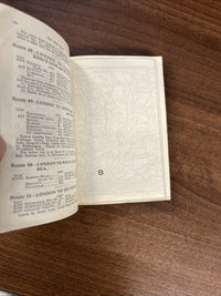 THE OPEN ROAD Illustrated Many Fold Out Maps Also UK map 1940s?