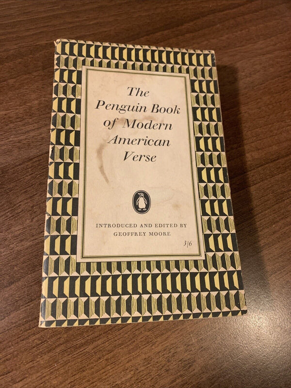 The PENGUIN BOOK Of MODERN AMERICAN VERSE 1959 No D52 Penguin Books