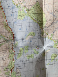 Loch Lomond 1956  Edition 1965 Print Ordnance Survey One Inch Map No 53 Scotland