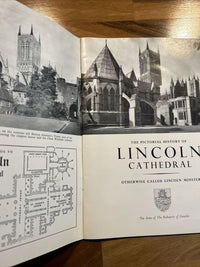 LINCOLN CATHEDRAL Pictorial History 1967  Pitkin Guide Photos Plans History