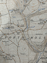 SIMONSBATH Ordnance Survey Sheet SS73 Map 1:25000 First Series 1963 Twitchen