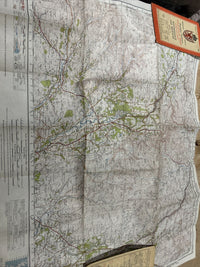 NITHSDALE And MOFFAT Ordnance Survey One Inch Sheet 84 Popular Edition 1946