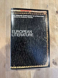 PENGUIN COMPANION TO LITERATURE No 2 European Literature 1969 A Thorlby