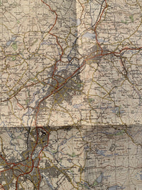 Blackburn & Burnley - Ordnance Survey Map One Inch 1967 Sheet 95 Skipton