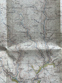 LLANDOVERY Ordnance Survey Paper One Inch Map 1947 Sixth Edition Sheet 140