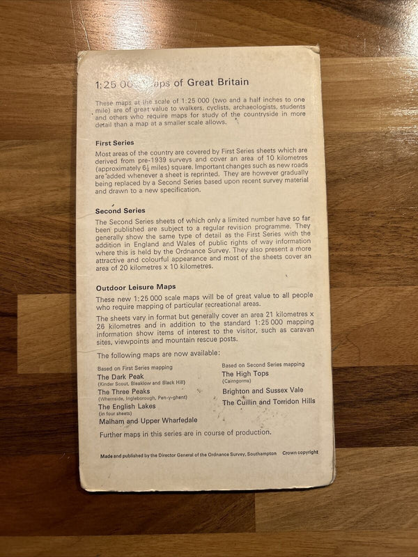 ISLE OF GRAIN Ordnance Survey Second Series Pathfinder Sheet TQ87 1984