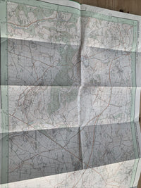 NORTHLEACH & ANDOVERSFORD Ordnance Survey Pathfinder Map 894 SP01/11 1985