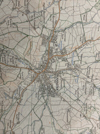 CREWKERNE & BEAMINSTER Pathfinder Ordnance Survey ST40/50 1:25000 1984