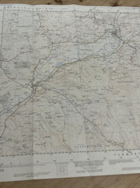 LAMPETER Ordnance Survey 1:25,000 First Series Sheet SN54 1952 Llanybyther