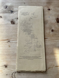 The EASTERN HIGHLANDS Ordnance Survey Paper Sheet 5 Quarter Inch Map 4th Ed 1946