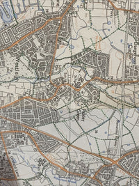 BOLTON South - Pathfinder Ordnance Survey 1:25000 1992 No 712 Westhoughton