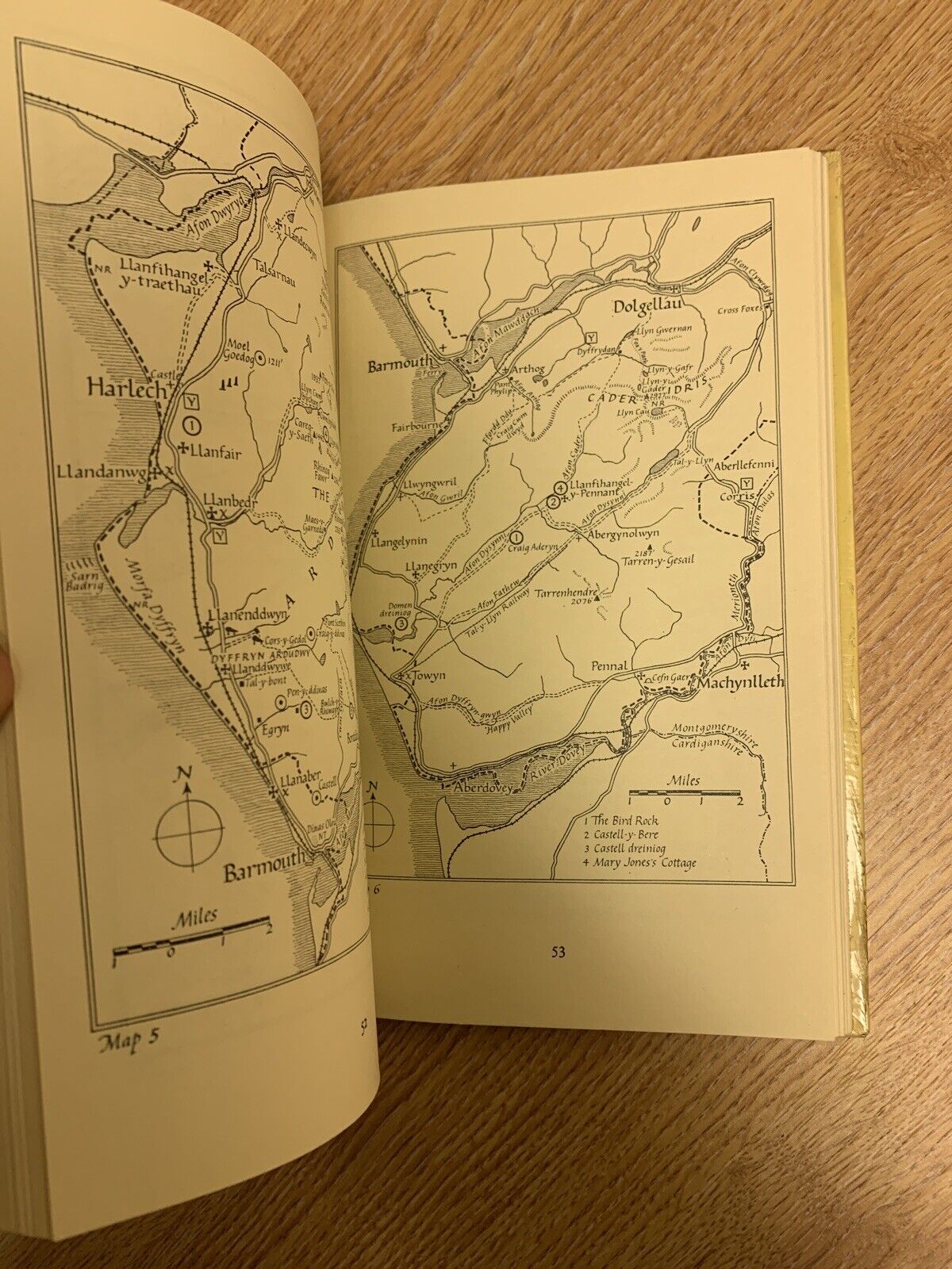 Snowdonia HMSO National Park Guide Hardback 1958 