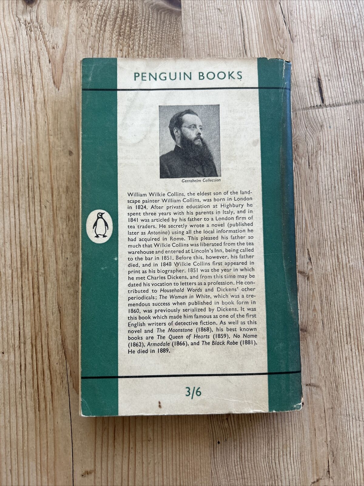 THE MOONSTONE Wilkie Collins MPenguin Crime 1955 No 1072