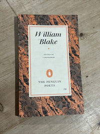 WILLIAM BLAKE The Penguin Poets  1961 D42 Selected By J Bronowski Brothels Of