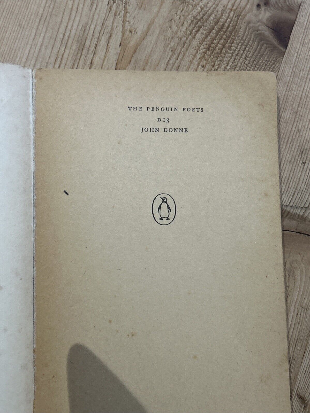 JOHN DONNE The Penguin Poets 1960 D13