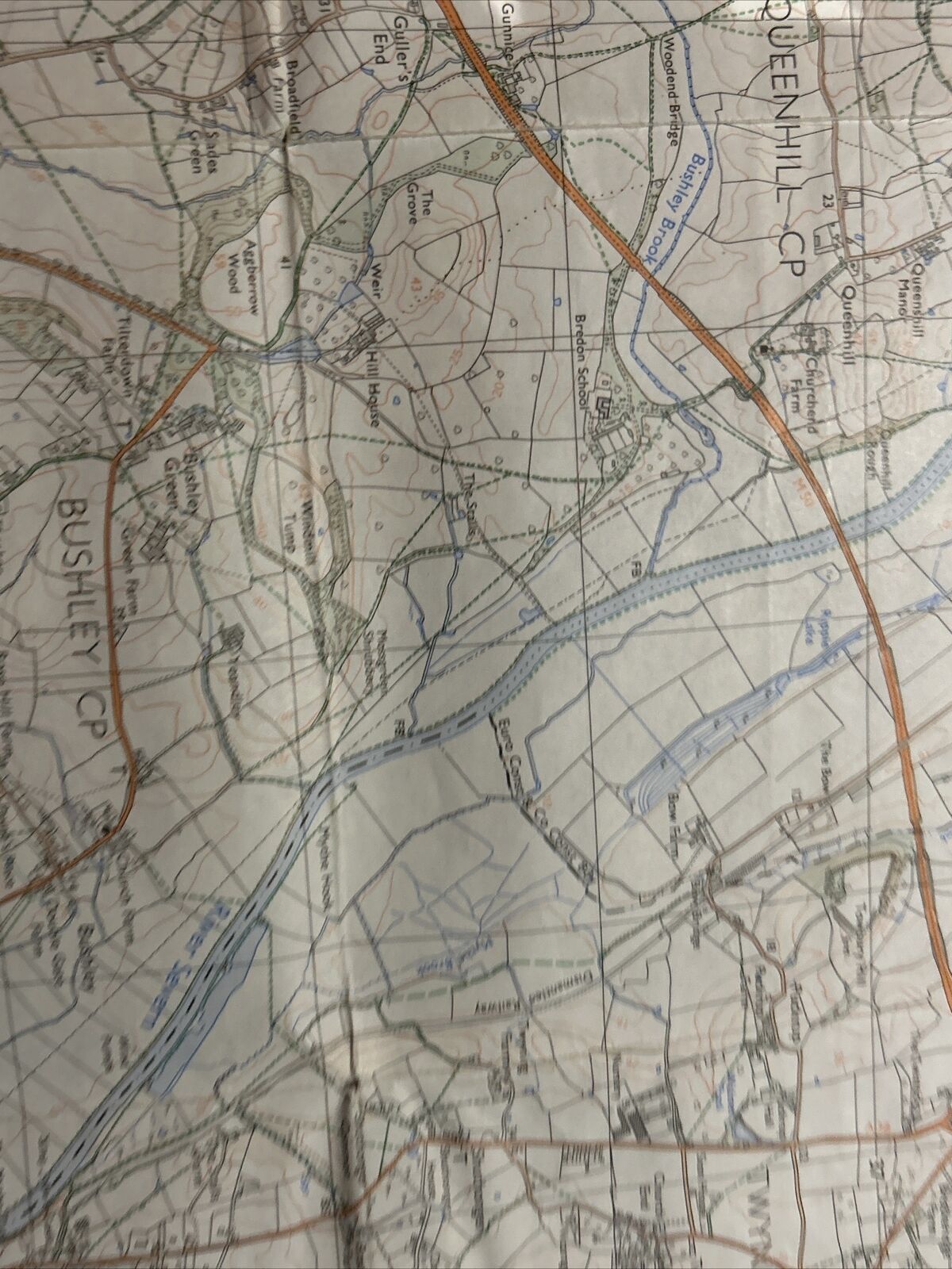 TEWKESBURY Pathfinder 1042 Ordnance Survey SO83/93 1:25000 1982 Longdon
