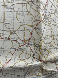 SPALDING Ordnance Survey Seventh Series One inch 1963 Sheet 123 Stamford