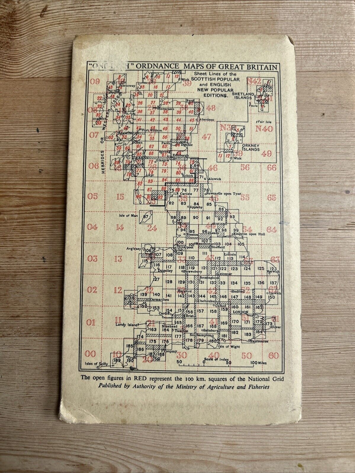 MARKET WEIGHTON Ordnance Survey One In Map 1947 Sixth Edition Sheet 98 Goole