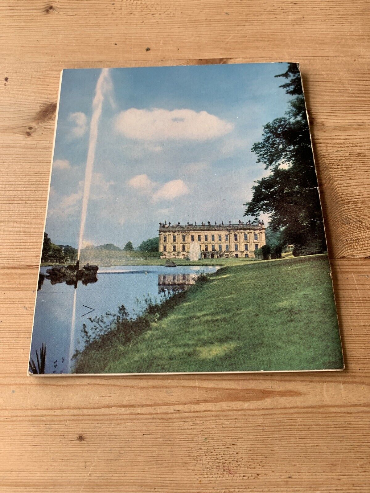 Chatsworth Derbyshire - Guide Book 1960s? Maps Photos History 