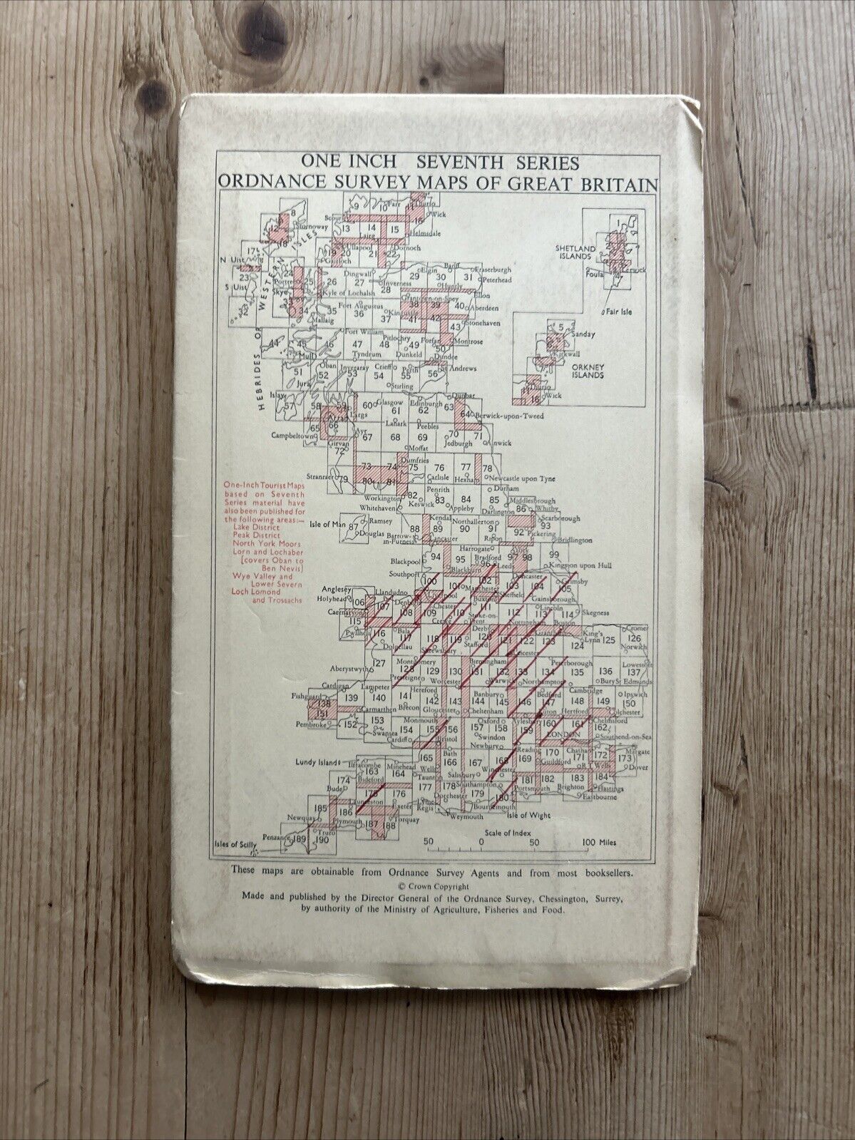 GRIMSBY Ordnance Survey Seventh Series One inch 1962 Sheet 105 Mablethorpe