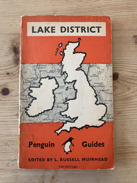 LAKE DISTRICT - Penguin Guides G6 1947 Paperback Ed By L Russell Muirhead