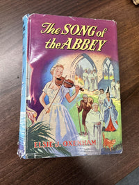 THE SONG AT THE ABBEY Elsie B Oxenham Collins 1957 Hardback Jacket Schoolgirls