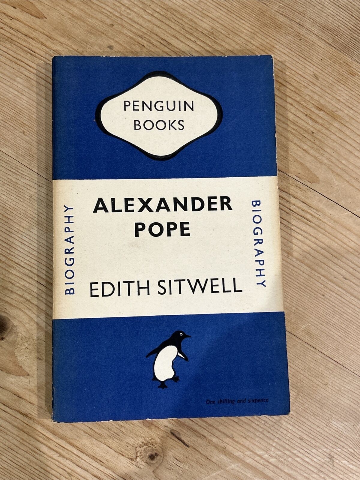 ALEXANDER POPE, Edith Sitwell, Penguin Paperback 1948 No 636 First Edition