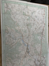 CANTERBURY AND CHILHAM Pathfinder Ordnance Survey 1:25000 1981 TR 05/15 Selling