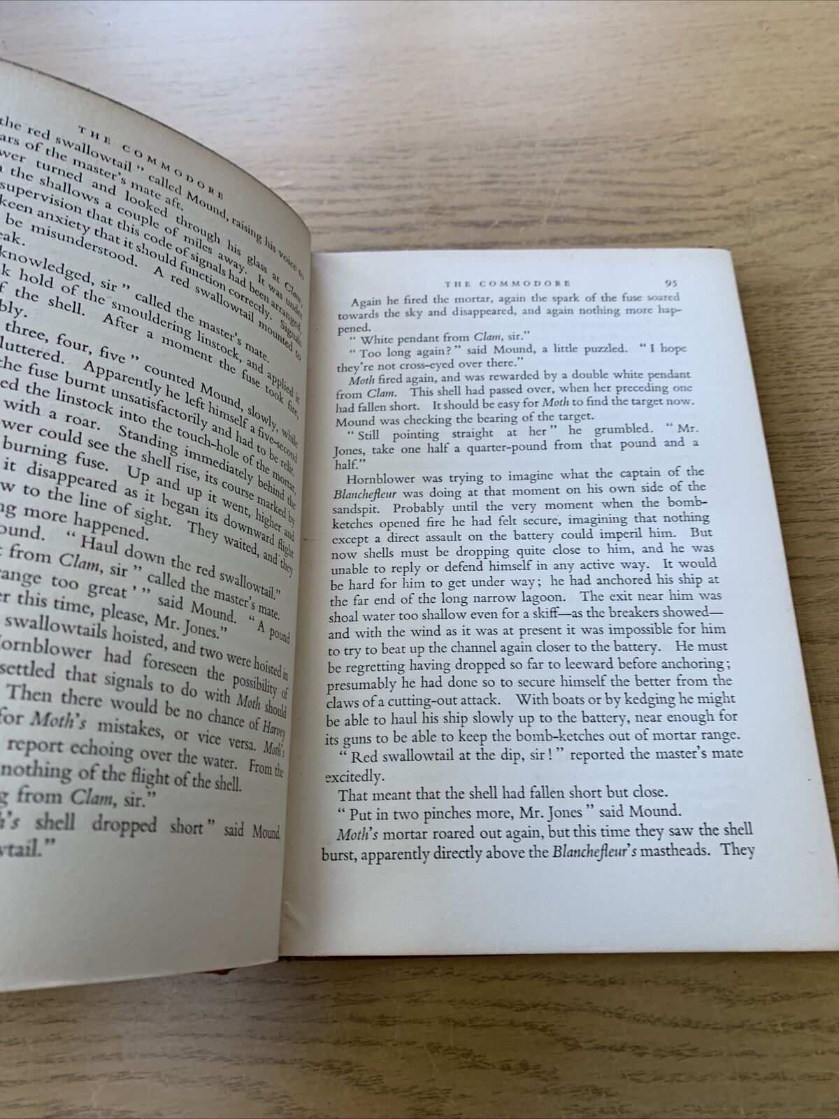 The Commodore By CS Forester - Hardback Dust Jacket 1946 