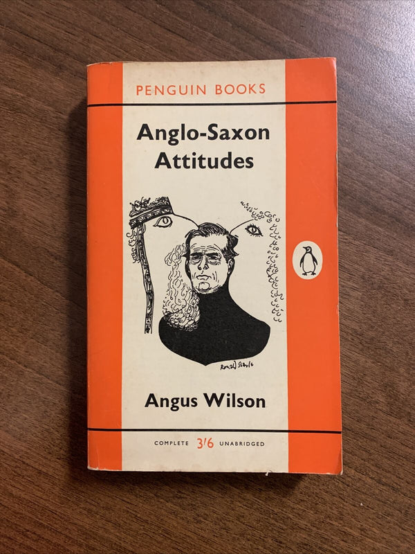 ANGLO-SAXON ATTITUDES By Angus Wilson Penguin Books 1961 