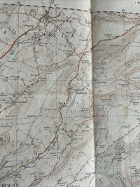 STROUD Ordnance Survey First Series Sheet SO80 1:25,000 1952 Chalfont