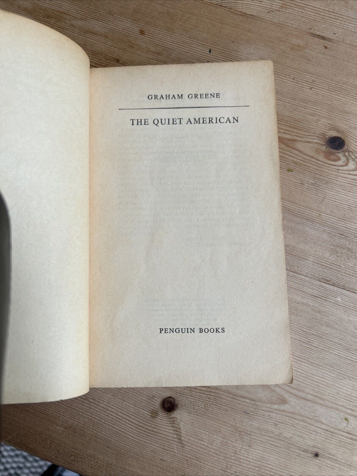 THE QUIET AMERICAN Graham Greene Penguin Book 1962 No 1792 First Edition