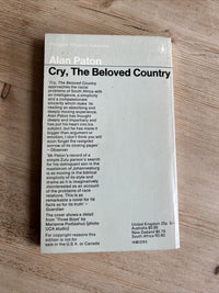 CRY THE BELOVED COUNTRY Alan Paton  Penguin Modern Classics 1970