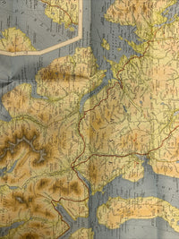 Bartholomew Half Inch Map No 54 Skye & Torridon Scotland  1972