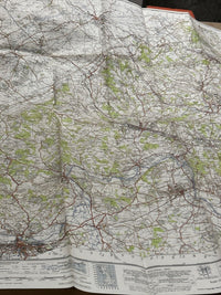 THE CHILTERNS Ordnance Survey Map One Inch 1945 Sheet 156 Paper Sixth Edition