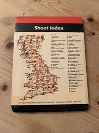 Vale Of Severn & Radnor Forest - Bartholomews National Map Series No 18 - 1975