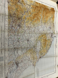 ENGLAND NORTH EAST Ordnance Survey Sheet 3 Quarter Inch Map Fourth Edition 1946