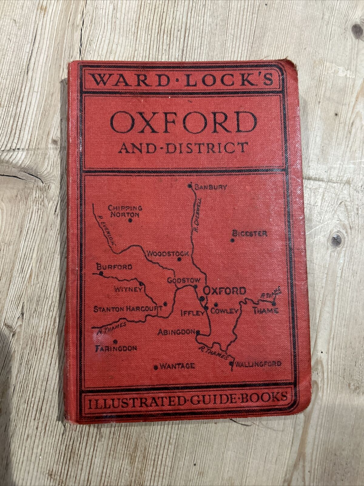 OXFORD & DISTRICT - Ward Lock Guide Book 1930s?