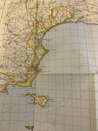 Carmarthen & Tenby South Wales -  Ordnance Survey Map One Inch 1966 Sheet 152