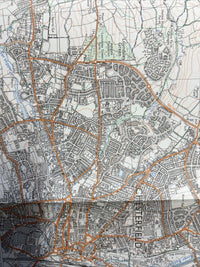 CHESTERFIELD Ordnance Survey Second Series Pathfinder Sheet SK27/37 1979