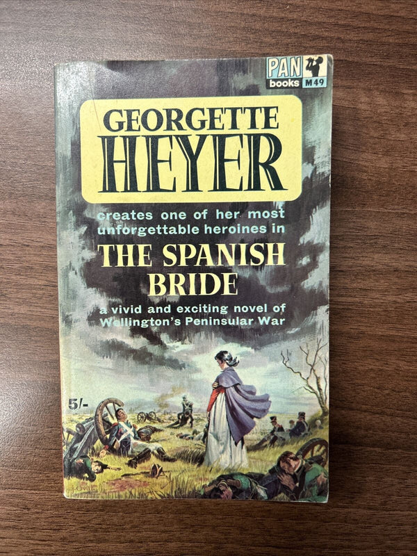 THE SPANISH BRIDE Georgette Hayer Pan Paperback 1964 Good Condition Wellington