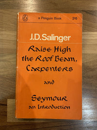 JD SALINGER Raise High The Roof Beam Carpenters Penguin Paperback No 2264  1964