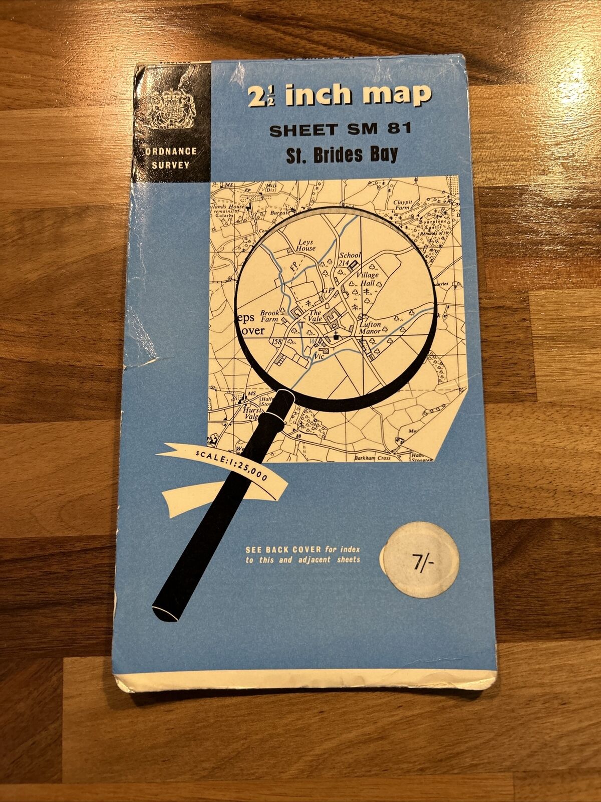 ST BRIDES BAY Ordnance Survey 2 And A Half Inch Map 1:25000 - 1950 Sheet SM81