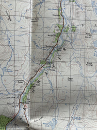 TONGUE - Ordnance Survey Map One Inch 1959 Sheet 10 Scotland Strathnaver