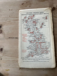 TAUNTON & LYME REGIS Ordnance Survey Seventh Series Paper 1 inch 1960 Sheet 177