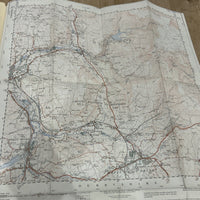 HAYFIELD Ordnance Survey Sheet SK08 1:25000 1955 Birch Vale Whaley Bridge