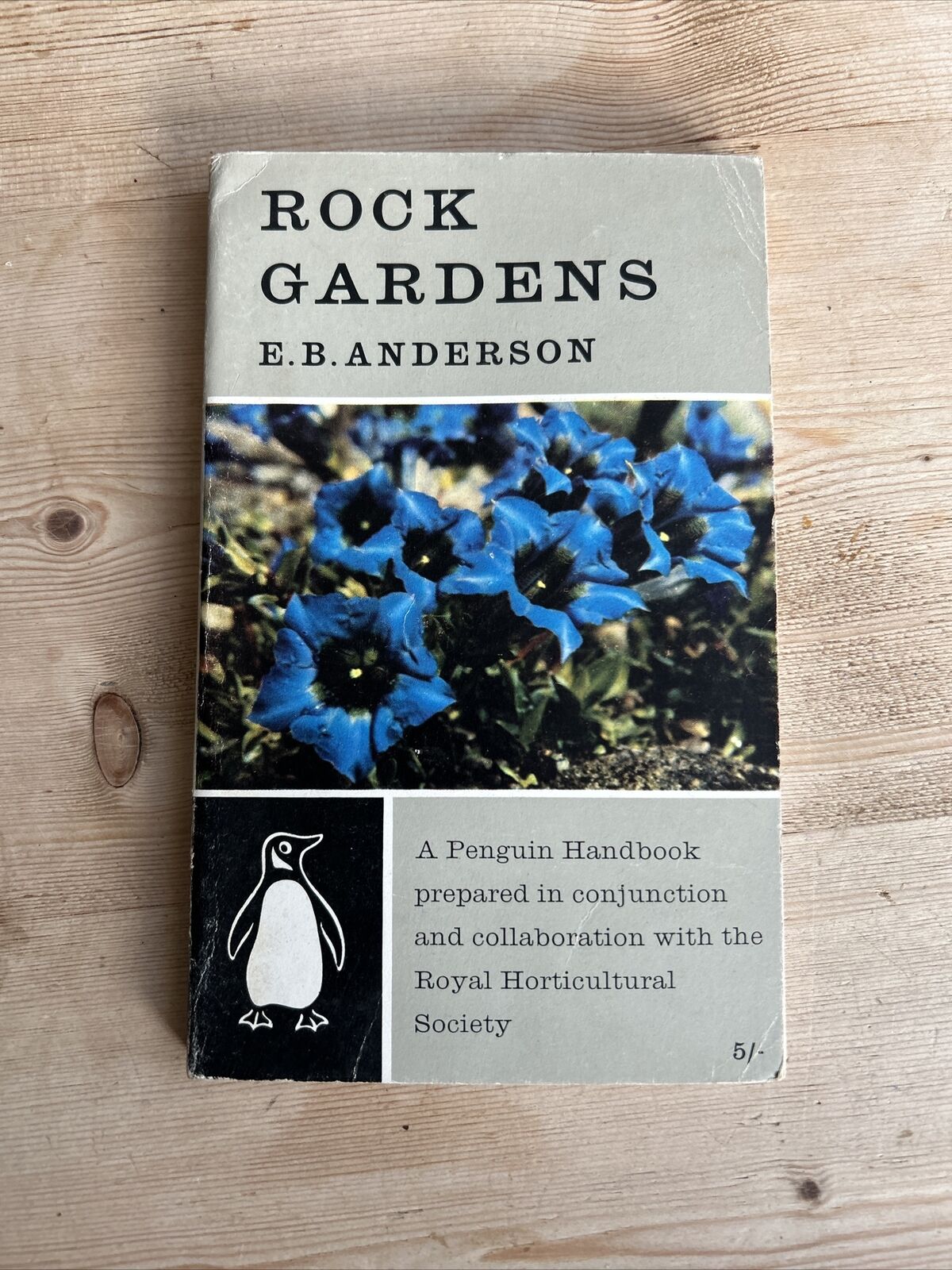 ROCK GARDENS Frances Perry Penguin Handbook 1959 Illustrated PH44 RHS