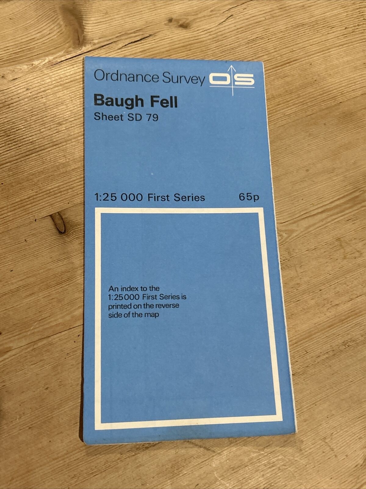BAUGH FELL Ordnance Survey 1:25,000 First Series Sheet SD79 1958 Sunny Brow