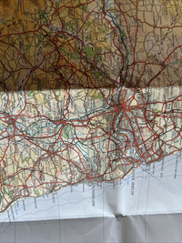 NORTH EAST ENGLAND Ordnance Survey Map Quarter Inch Sheet 9 1970 Northallerton